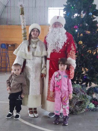 Новогодние праздники в Забитуйском СДК 